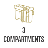 3 Compartments
