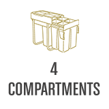 4 Compartments