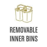 Removable Inner Bins